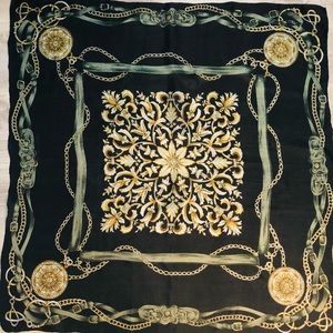 Silk scarf New hand made